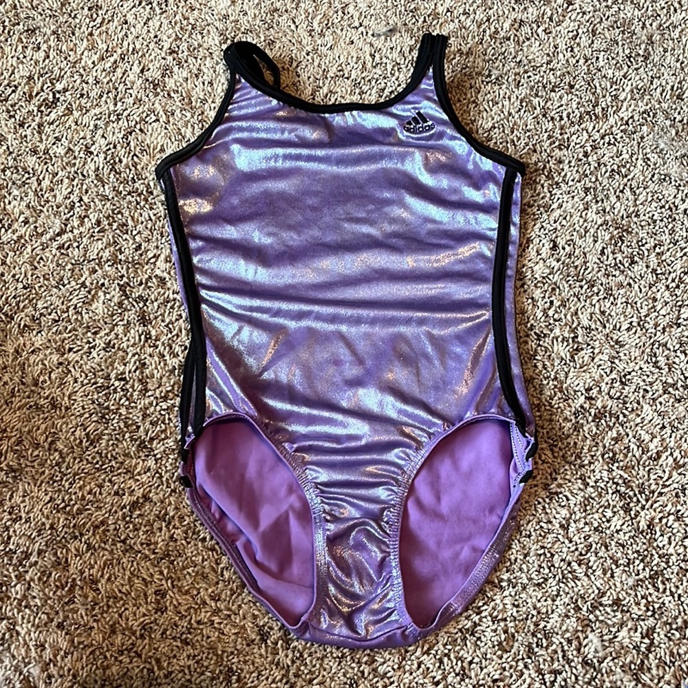 adidas shiny purple leo